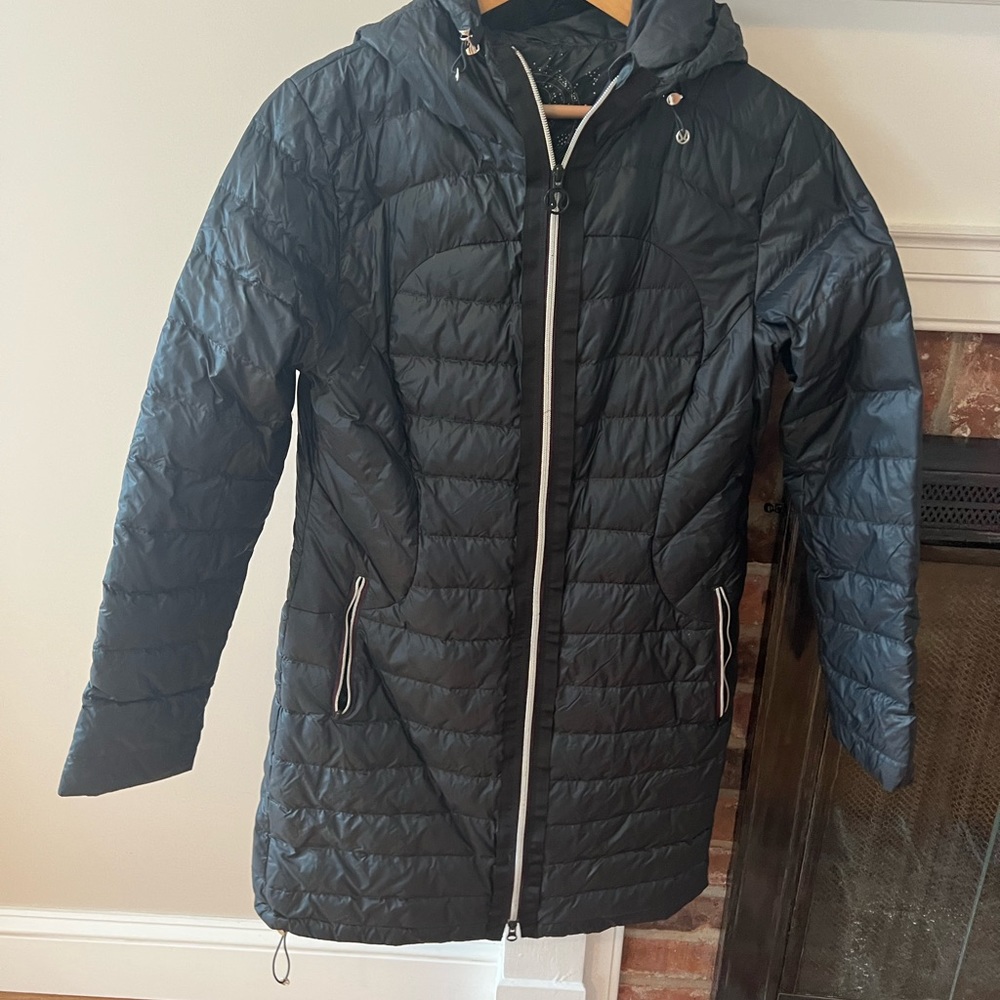 Lululemon long down jacket.